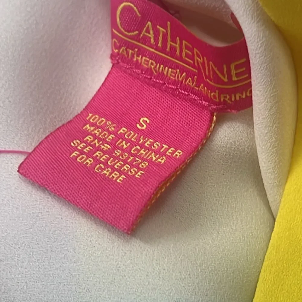 CATHERINE MALANDRINO NWT VIOLETTE DRESS‎ SIZE S